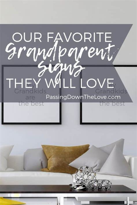 Cute Grandparent Signs That Are Perfect For Grandma And Grandpa
