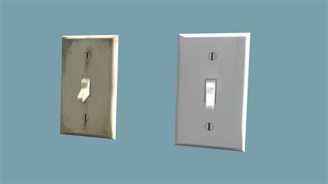 Simple Light Switch Download Free 3d Model By Billiebones 32d02fa