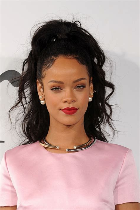 13 Ways To Style Your Baby Hair Rihanna Hairstyles Medium Hair