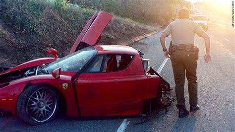 Ferrari Once Split In Half In Crash Goes Up For Auction — Cnn Ferrari Enzo Super Cars Ferrari