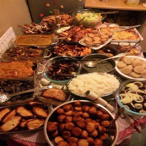 Traditional African Christmas Dinner