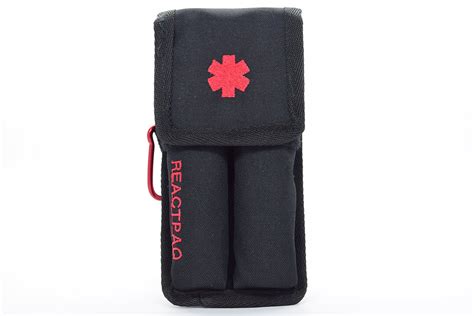 Buy Reactpaq Epipen Carrying Case Y Case For The Epipen Red Medical Symbol And Lettering