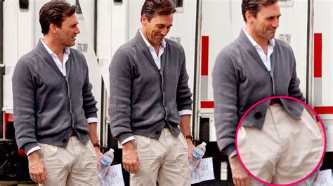 happy to see us jon hamm s pants are very tight in a certain area 7 photos of his wardrobe