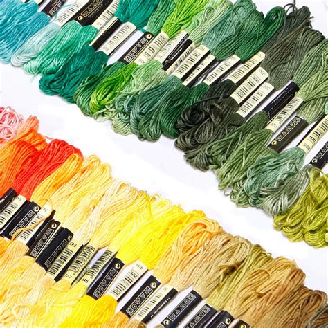 Hand Embroidery Floss And Thread 50 200pcs Cross Stitch Hand Embroidery