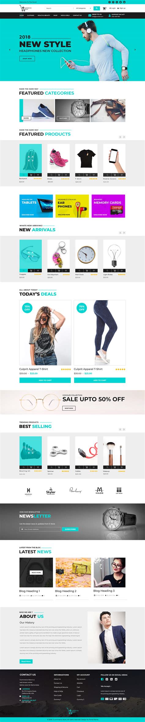 Which one will you choose? Highly Functional WordPress Ecommerce Theme For Online Shops