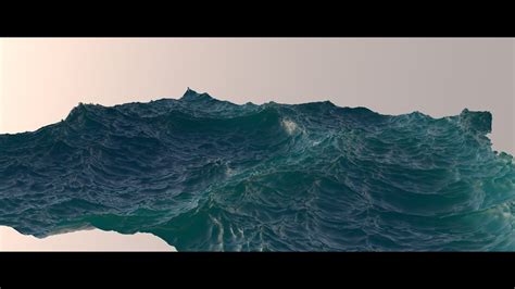 How To Create Realistic Ocean With Waves In Cinema 4d Educational
