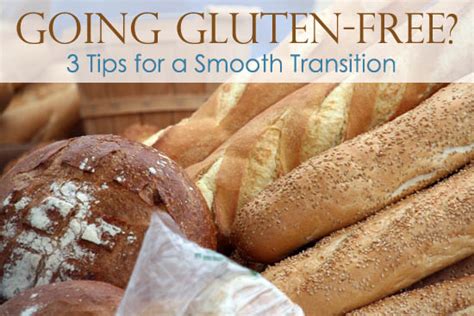 Going gluten-free: three tips to help