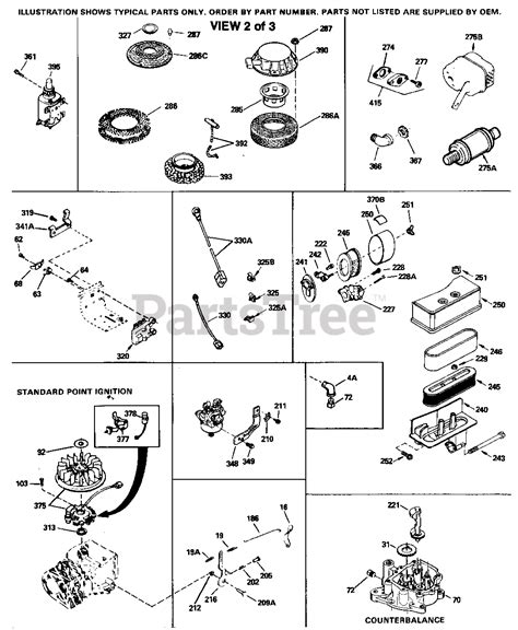 Tecumseh Tvm195 150129h Tecumseh Engine Engine Parts List 2 Parts