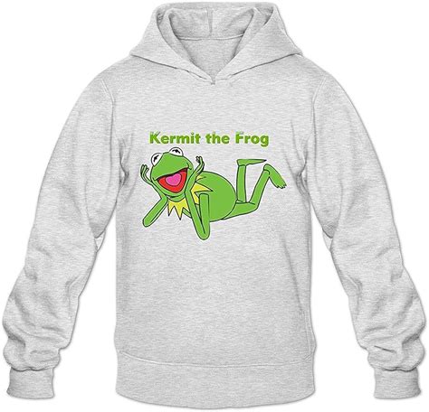 Kermit The Frog Casual Ash Long Sleeve Hoodies For Adult Uk