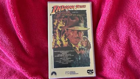 Opening To Indiana Jones And The Temple Of Doom Reprint Vhs
