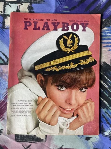 Playboy Magazine Vintage Aug Susan Denberg Playmate Bunnies Of