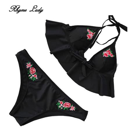 Buy Rhyme Lady 2018 New Bikini Set Women Swimwear Hot Sexy Brazilian Cross Push