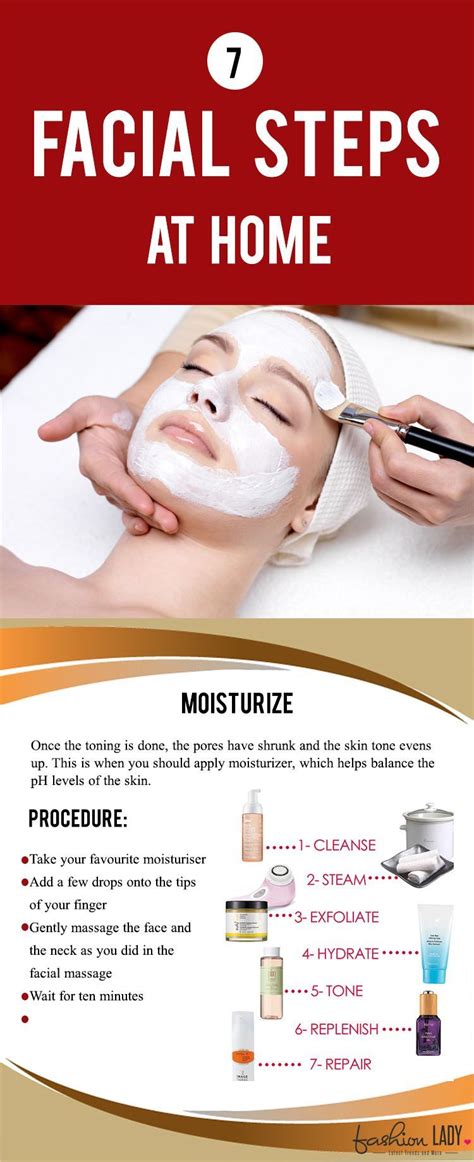 7 Facial Steps At Home Facialmasksdiy Facial Steps At Home Facial
