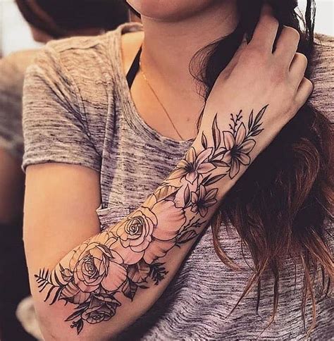 35 Inspiring Arm Tattoo Design Ideas For Women 2020 Sooshell