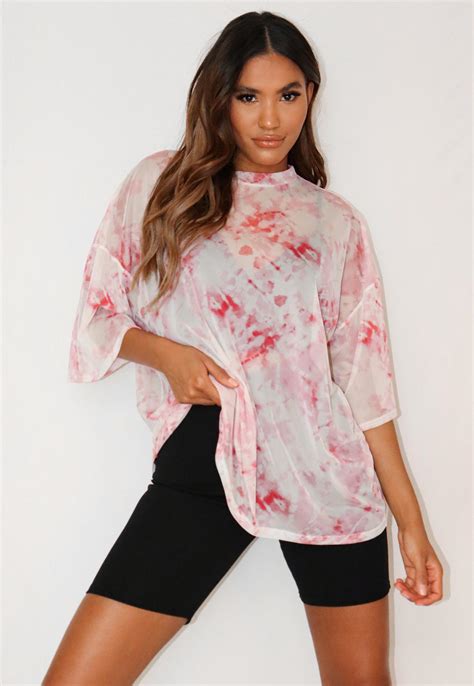 pink-tie-dye-mesh-oversized-t-shirt-missguided