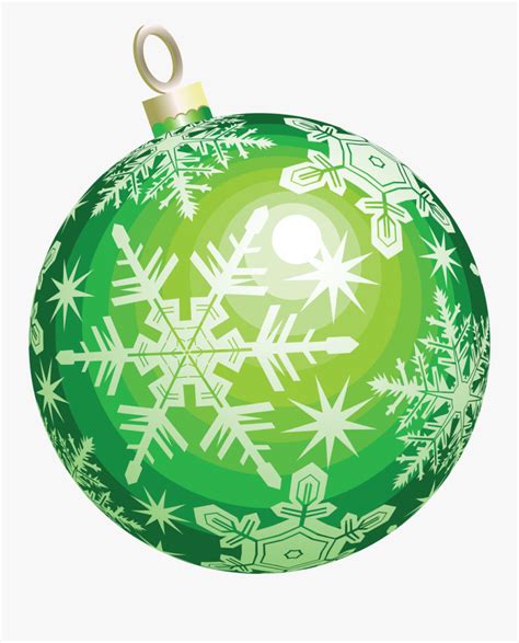 Green Christmas Ornament Png Free Transparent Clipart Clipartkey