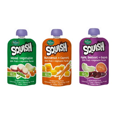 Squish: A Fantastic Range Of Fruit And Vegetable Purees ...