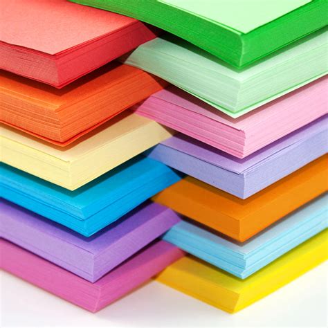 Free Shipping 100pcslot 80g A4 Color Copy Printing Paper Color Origami