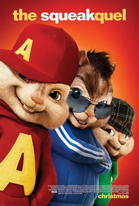 Alvin And The Chipmunks The Squeakquel 2009 Poster