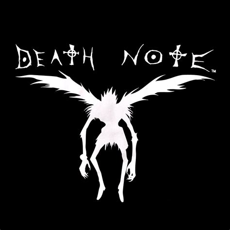 Death Note Ryuk Silhouette T Shirt Schwarz Elbenwald
