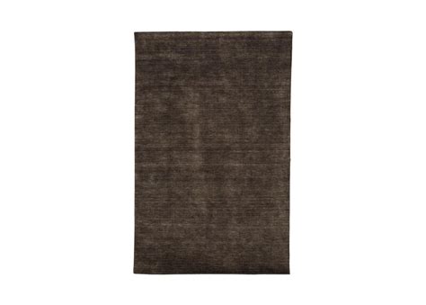 Loomed Wool Rug Charcoal Solid Rugs Ethan Allen