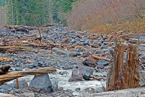 Flood Damaged Westside Road Mount Rainier National Park John Chao