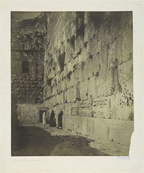Wailing Place Of The Jews Jerusalem 1857 Nypl Digital Collections