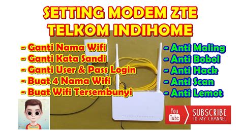 Dan sudah tau belum kalau indihome juga menghadirkan layanan tv . Sandi Dan Zte - Cara Mengganti Password Wifi Zte F609 ...