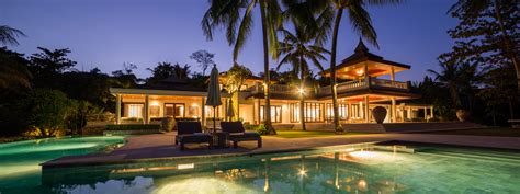 luxury private pool villas in phuket at trisara resort
