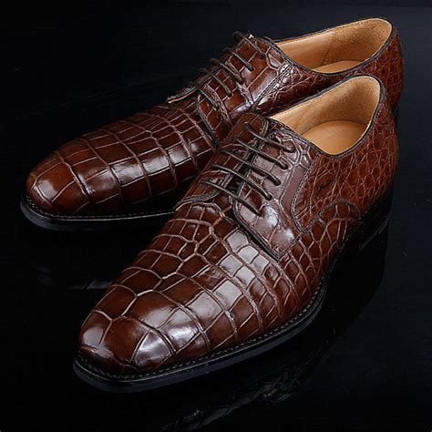 Genuine Alligator Dress Shoes For Men