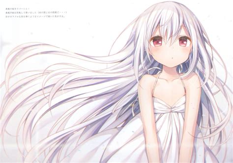 27 Wallpaper Anime Girl White Hair Baka Wallpaper