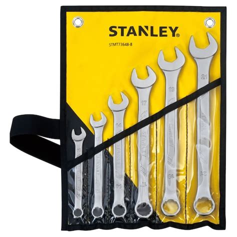 6 Pc Combination Wrench Set Stanley