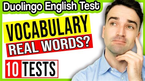 Choose Real Words Tips And Tests Duolingo English Test Practice And