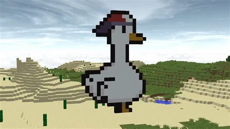 Shuba Duck But I Made It Animated In Minecraft Rminecraft