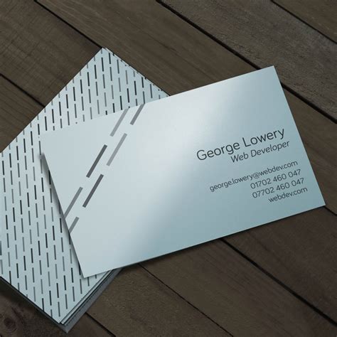 Metallic business cards could help you out with that. Outshine The Competition: Our New Metallic Business Cards
