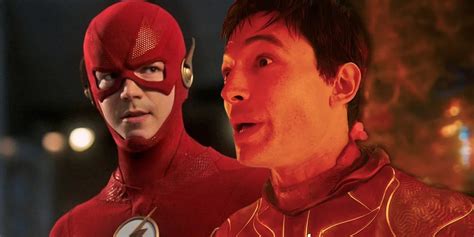 grant gustin gets the flash movie cameo he deserved in dc movie fan art