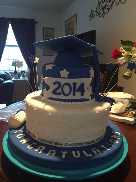 But of course, it is three, not two tiers. Graduation cake Two Tiers 8 Inch Round Base 6 inch top ...