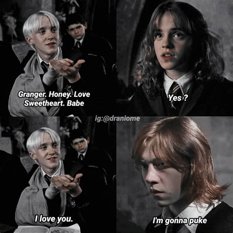 Pin By Marta Maghinaaa On Dramione Harry Potter Harry Potter Memes Harry Potter Funny