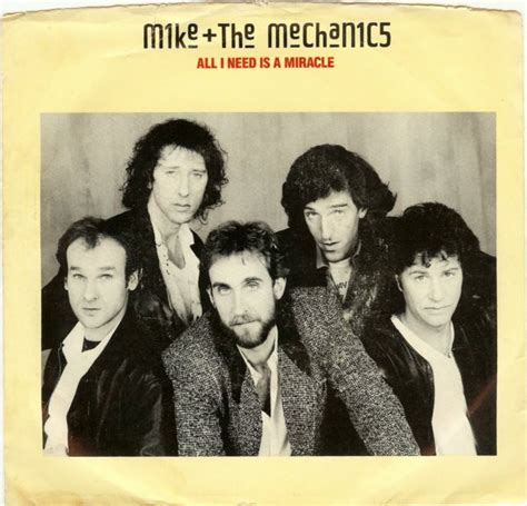 Mike The Mechanics All I Need Is A Miracle 1985 Specialty Records