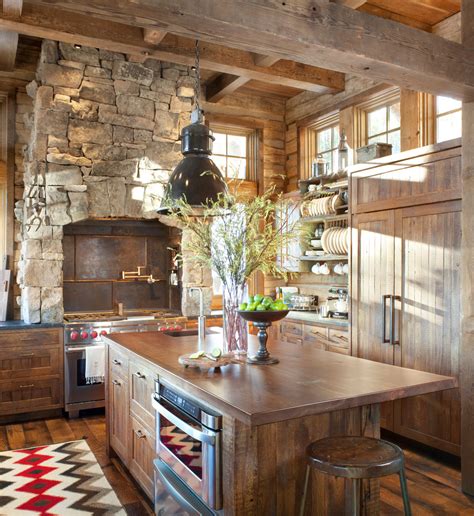 15 Warm And Cozy Rustic Kitchen Designs For Your Cabin