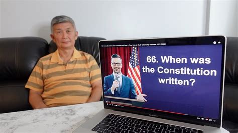 How A 66 Year Old Grandpa Is Preparing For His Citizenship Exam Youtube