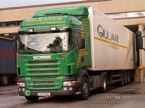 Adresi trientlg 22 innsbruck avusturya. Lkw-Foto : Scania R TL von Giuliani, A - Innsbruck