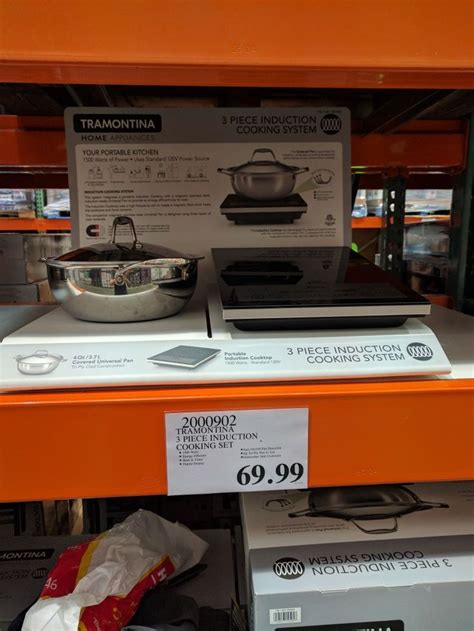 Induction Burner With Pan At Costco Cooking Set How To Cook Pasta