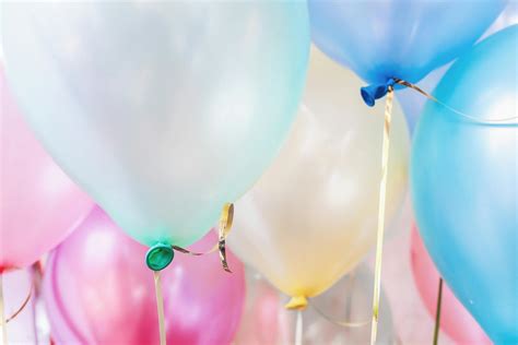 Pastel Colored Balloons · Free Stock Photo