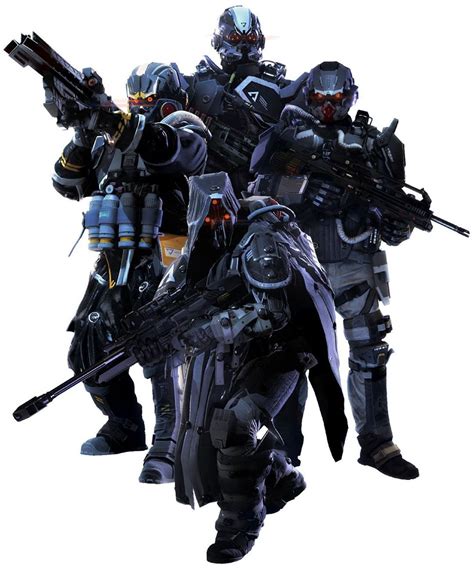 Helghast Soldiers Characters And Art Killzone Shadow Fall Shadow