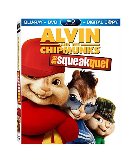 Alvin And The Chipmunks 2 The Squeakquel Blu Raydvd