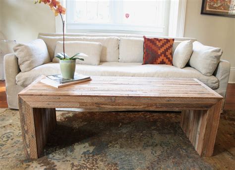 Hand Made The Jackson Table Modern Yet Rustic Coffee Table Made From Reclaimed New Orleans Homes