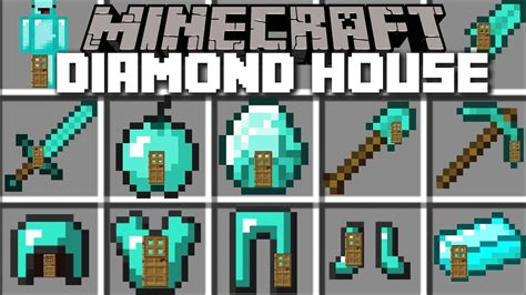 Check spelling or type a new query. Minecraft DIAMOND HOUSE MOD / LIVING INSIDE A DIAMOND ...