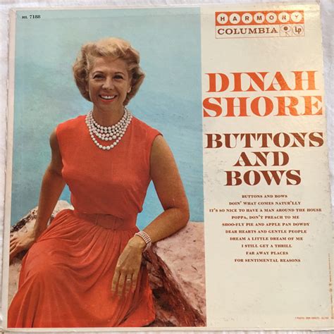 Dinah Shore Buttons And Bows Vinyl Discogs