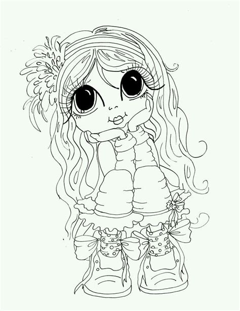 Line art images colour images coloring book pages coloring sheets stencil besties big eyes artist eye art copics. 1000+ images about Sherri Baldy coloring on Pinterest